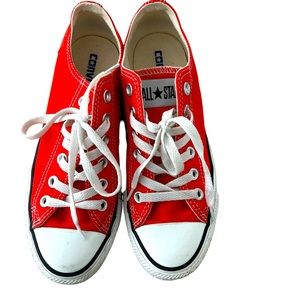 Orange Converse All Stars